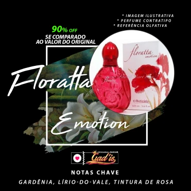 Perfume Similar Gadis 282 Inspirado em Floratta Emotion Contratipo